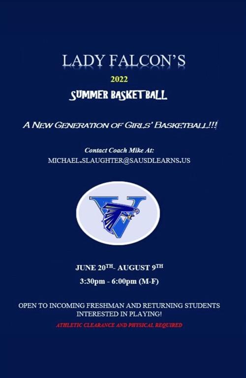 Girls Summer Basketball 2022